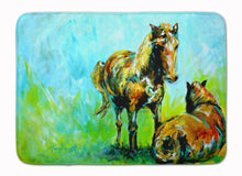 Load image into Gallery viewer, Horse Grazin Machine Washable Memory Foam Mat MW1126RUG
