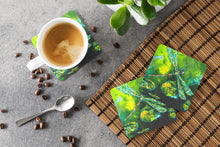Load image into Gallery viewer, Insect - Dragonfly Summer Flies Coasters - Set of 4 Lightweight Foam, Absorbent Drink Coasters