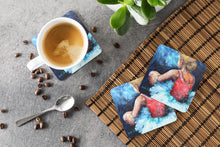 Load image into Gallery viewer, Ballet Star Struck Coasters - Set of 4 Lightweight Foam, Absorbent Drink Coasters