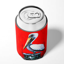 Load image into Gallery viewer, Bird - Pelican Red Dawn Can or Bottle Beverage Insulator Hugger