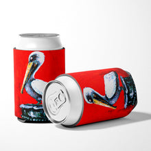Load image into Gallery viewer, Bird - Pelican Red Dawn Can or Bottle Beverage Insulator Hugger