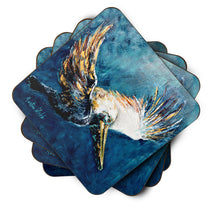 Load image into Gallery viewer, Bird - Pelican Go For It Coasters - Set of 4 Lightweight Foam, Absorbent Drink Coasters