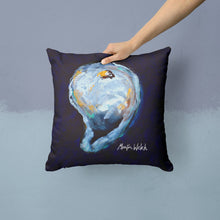 Load image into Gallery viewer, Oyster Give me one Canvas Throw Pillow - 14x14 Decorative Pillow – Art for Your Home &amp; Patio MW1136PW1414