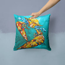 Load image into Gallery viewer, Crab Beam of Light Canvas Throw Pillow - 14x14 Decorative Pillow – Art for Your Home &amp; Patio MW1139PW1414
