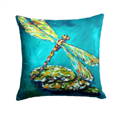 Insect - Dragonfly Matin Canvas Throw Pillow - 14x14 Decorative Pillow – Art for Your Home & Patio MW1144PW1414