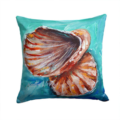 Shells not in a row Canvas Throw Pillow - 14x14 Decorative Pillow – Art for Your Home & Patio MW1147PW1414