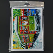Load image into Gallery viewer, Street Car Greeting Cards - Blank Note Cards – 8-Pack of Artist-Designed Cards with Envelopes