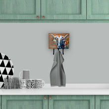 Load image into Gallery viewer, On the Loose Brown Cow Leash or Key Holder MW1165TH68