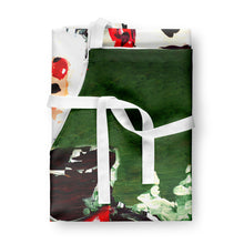 Load image into Gallery viewer, Frosty and Santa Claus Apron – Artist-Designed Kitchen, BBQ &amp; Craft Apron MW1167APRON