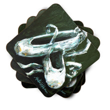 Load image into Gallery viewer, Ballet Golden Toes Foam Coaster MW1168FC
