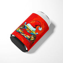 Load image into Gallery viewer, Crab in Santa Hat Santa Claws Can or Bottle Hugger MW1169CC
