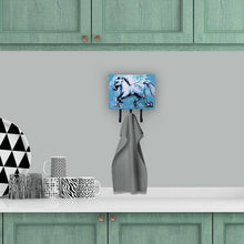 Load image into Gallery viewer, Shadow the Horse in blue Leash or Key Holder MW1171TH68