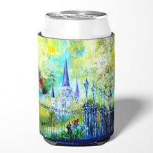 Load image into Gallery viewer, Across the Square St Louis Cathedral Can or Bottle Hugger MW1183CC