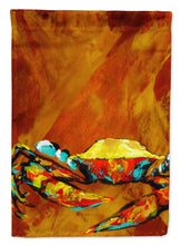 Load image into Gallery viewer, Caramel Coated Crab Garden Flag – Decorative Outdoor Yard Flag MW1190GF