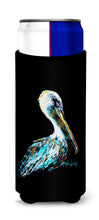 Load image into Gallery viewer, Dressed in Black Pelican Slim Can Hugger – Fun &amp; Functional Drink Coolers MW1195MUK