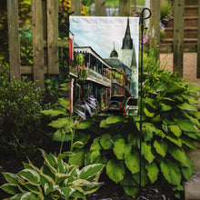 Load image into Gallery viewer, St Louis Cathedral Garden Flag – Decorative Outdoor Yard Flag MW1201GF
