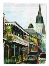Load image into Gallery viewer, St Louis Cathedral Garden Flag – Decorative Outdoor Yard Flag MW1201GF