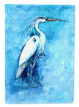 Load image into Gallery viewer, Standing Gaurd Egret Garden Flag – Decorative Outdoor Yard Flag MW1202GF