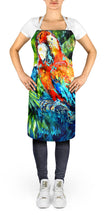 Load image into Gallery viewer, Yo Yo Mama Parrot Apron – Artist-Designed Kitchen, BBQ &amp; Craft Apron MW1204APRON