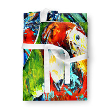 Load image into Gallery viewer, Yo Yo Mama Parrot Apron – Artist-Designed Kitchen, BBQ &amp; Craft Apron MW1204APRON