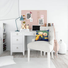 Load image into Gallery viewer, Crooked Neck Squash Canvas Throw Pillow - 14x14 Decorative Pillow – Art for Your Home &amp; Patio MW1206PW1414