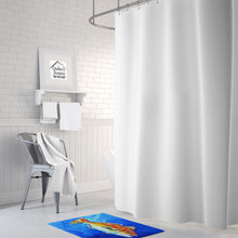 Load image into Gallery viewer, Red Fish White Spin Machine Washable Memory Foam Mat MW1212RUG