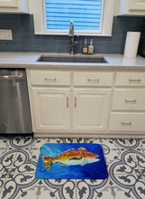 Load image into Gallery viewer, Red Fish White Spin Machine Washable Memory Foam Mat MW1212RUG