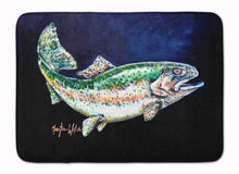 Load image into Gallery viewer, Deep Blue Rainbow Trout Machine Washable Memory Foam Mat MW1213RUG