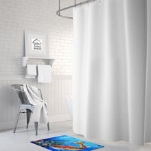 Load image into Gallery viewer, Scattered Red Fish Machine Washable Memory Foam Mat MW1214RUG