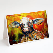 Load image into Gallery viewer, Another Happy Cow Greeting Cards - Blank Note Cards – 8-Pack of Artist-Designed Cards with Envelopes