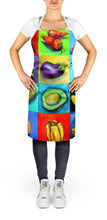 Load image into Gallery viewer, Mixed Fruits and Vegetables Apron – Artist-Designed Kitchen, BBQ &amp; Craft Apron MW1227APRON