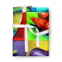 Load image into Gallery viewer, Mixed Fruits and Vegetables Apron – Artist-Designed Kitchen, BBQ &amp; Craft Apron MW1227APRON
