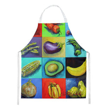Load image into Gallery viewer, Mixed Fruits and Vegetables Apron – Artist-Designed Kitchen, BBQ &amp; Craft Apron MW1227APRON