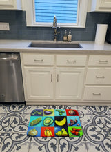 Load image into Gallery viewer, Mixed Fruits and Vegetables Machine Washable Memory Foam Mat MW1227RUG