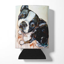 Load image into Gallery viewer, Boston Terrier Jake The Look Can or Bottle Hugger MW1238CC