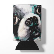 Load image into Gallery viewer, Boston Terrier Jake Pretty Please Can or Bottle Hugger MW1239CC