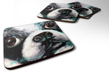 Load image into Gallery viewer, Boston Terrier Jake Pretty Please Foam Coaster MW1239FC