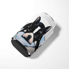 Load image into Gallery viewer, Boston Terrier Jake Dog Tired Can or Bottle Hugger MW1241CC