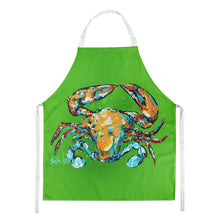 Load image into Gallery viewer, Wide Load Crab Apron – Artist-Designed Kitchen, BBQ &amp; Craft Apron MW1264APRON