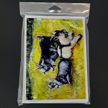 Load image into Gallery viewer, Three Goats Greeting Cards - Blank Note Cards – 8-Pack of Artist-Designed Cards with Envelopes