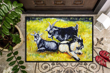 Load image into Gallery viewer, Three Goats Doormat - 24x36 Decorative Floor Mat – Indoor/Outdoor Rug with Artistic Flair MW1266JMAT