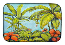 Load image into Gallery viewer, Banana Cabana Dish Drying Mat – Absorbent, Artistic Kitchen Essentials MW1268DDM