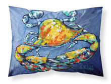 Load image into Gallery viewer, Blue Gray Kinda Day Crab  Standard Pillowcase – Artistic Decorative Front, White Back MW1269PILLOWCASE