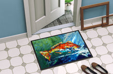 Load image into Gallery viewer, Break Through Red Fish Doormat - 24x36 Decorative Floor Mat – Indoor/Outdoor Rug with Artistic Flair MW1270JMAT