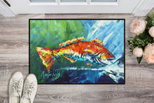 Load image into Gallery viewer, Break Through Red Fish Doormat - 24x36 Decorative Floor Mat – Indoor/Outdoor Rug with Artistic Flair MW1270JMAT