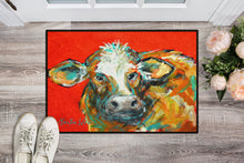 Load image into Gallery viewer, Caught Red Handed Cow Doormat - 24x36 Decorative Floor Mat – Indoor/Outdoor Rug with Artistic Flair MW1272JMAT