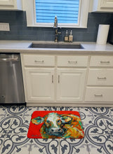 Load image into Gallery viewer, Caught Red Handed Cow Machine Washable Memory Foam Mat MW1272RUG