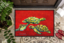 Load image into Gallery viewer, Drifting Home Turtles Doormat - 24x36 Decorative Floor Mat – Indoor/Outdoor Rug with Artistic Flair MW1274JMAT