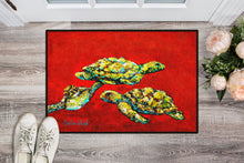 Load image into Gallery viewer, Drifting Home Turtles Doormat - 24x36 Decorative Floor Mat – Indoor/Outdoor Rug with Artistic Flair MW1274JMAT