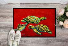 Load image into Gallery viewer, Drifting Home Turtles Doormat - 18x27 Decorative Floor Mat – Indoor/Outdoor Rug with Artistic Flair MW1274MAT